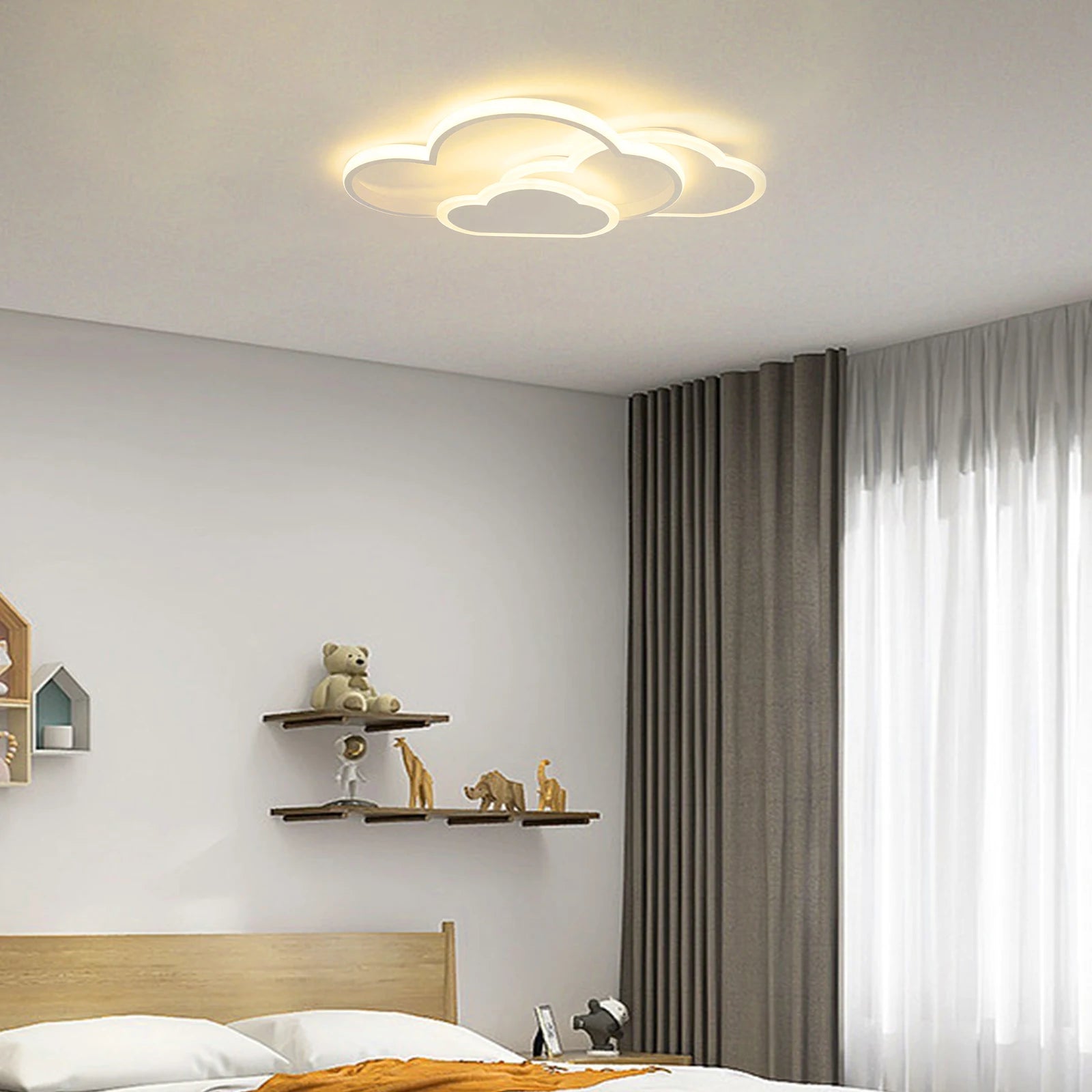 Plafonnier LED Nuage 52 cm – Design Moderne et Minimaliste
