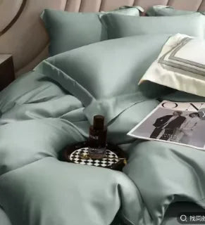 Parure de Lit Rafraîchissante en Lyocell d’Eucalyptus 600TC