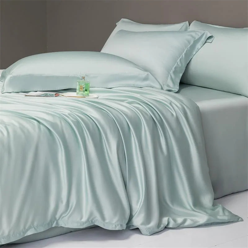 Parure de Lit Rafraîchissante en Lyocell d’Eucalyptus 600TC