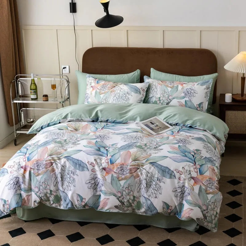 Parure de Lit Rêve Tropical en Coton Égyptien