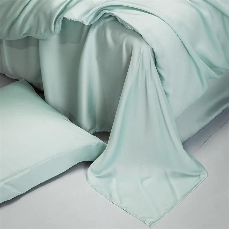 Parure de Lit Rafraîchissante en Lyocell d’Eucalyptus 600TC