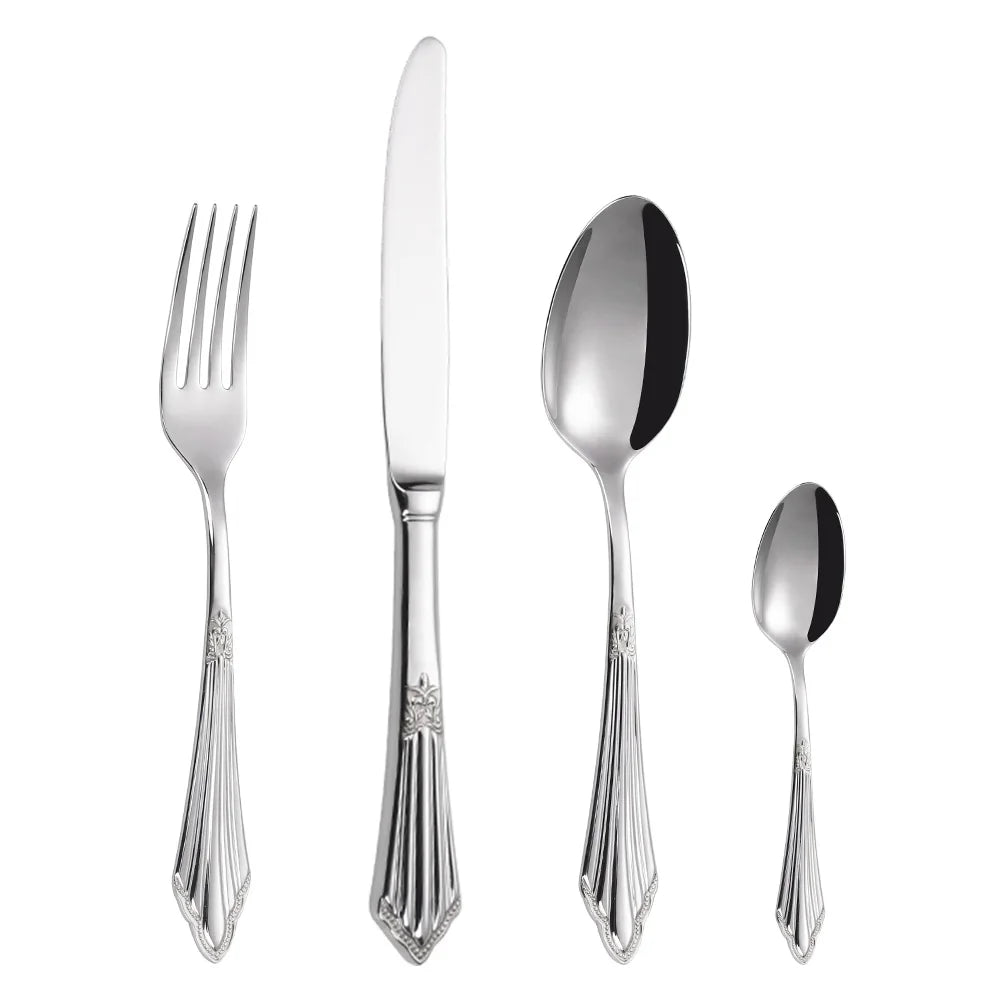 Couverts Luxueux Plaqués Or 18/10
