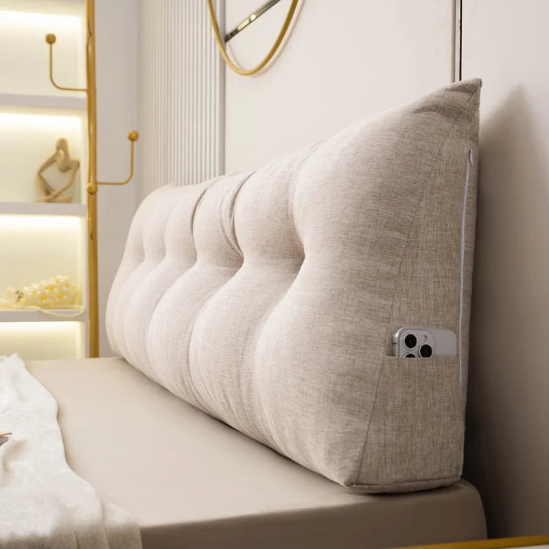 Coussin Dossier Triangulaire – Housse Amovible