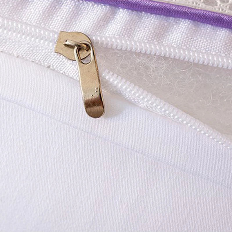 Oreiller Cervical en Pectine TPE et Plumes