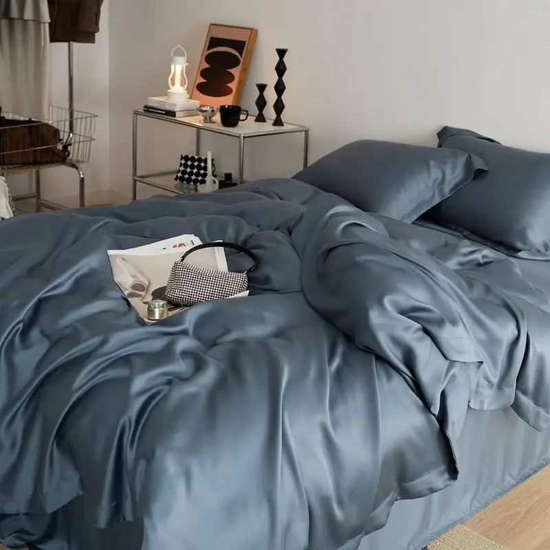 Parure de Lit Rafraîchissante en Lyocell d’Eucalyptus Premium