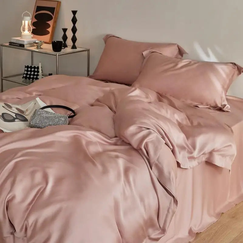 Parure de Lit Rafraîchissante en Lyocell d’Eucalyptus Premium