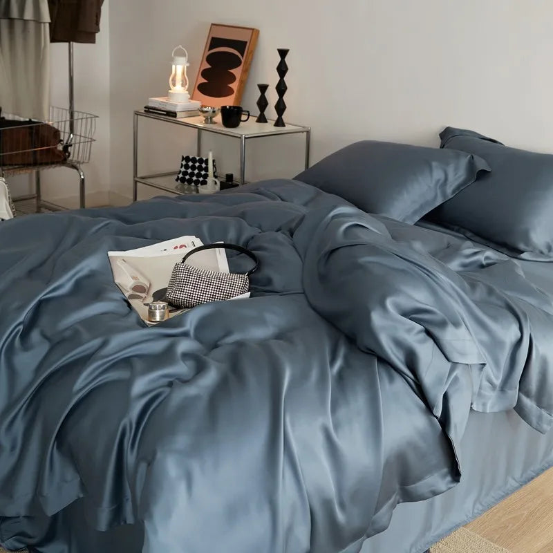 Parure de Lit Rafraîchissante en Lyocell d’Eucalyptus Premium
